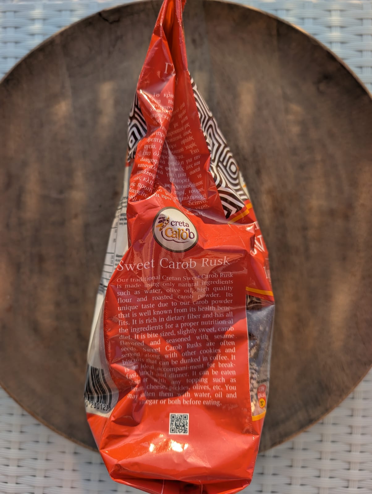 Süsser Zwieback aus Carob (Sweat Rusks)