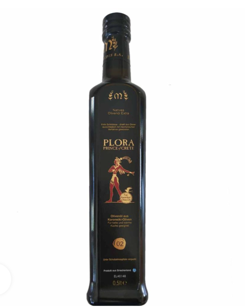 Extra Virgin Olivenöl Plora-Prinz of Creta 500ml